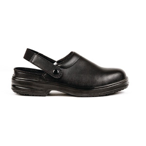 Mixed Black Safety Clogs - Size 36 - Lites Safety Footwear - Fourniresto