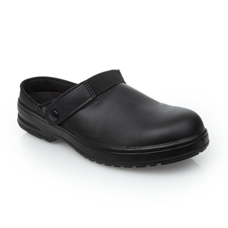 Sabots De Sécurité Mixtes Noirs - Taille 43 - Lites Safety Footwear - Fourniresto