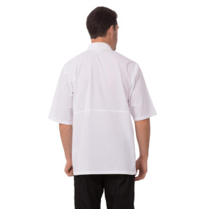 Veste De Cuisine Mixte Blanche Montreal Cool Vent - Taille M - Chef Works - Fourniresto