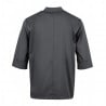 Veste De Cuisine Mixte Grise - Taille M - Chef Works - Fourniresto