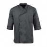 Veste De Cuisine Mixte Grise - Taille M - Chef Works - Fourniresto