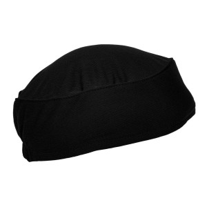 Total Black Kitchen Skull Cap - Chef Works - Fourniresto