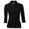 Tshirt Col V Noir Pour Femme - Taille S - Chef Works - Fourniresto