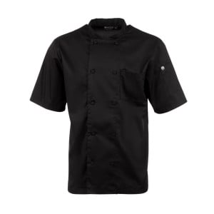 Unisex Black Cool Vent Montreal Chef Jacket - Size M - Chef Works - Fourniresto