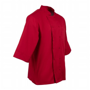 Unisex Red Kitchen Jacket - Size L - Chef Works - Fourniresto