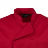 Veste De Cuisine Mixte Rouge - Taille L - Chef Works - Fourniresto