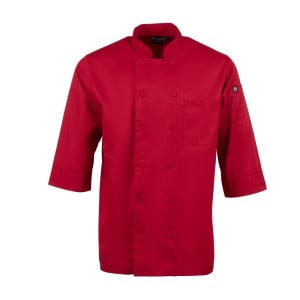 Kochjacke Unisex Rot - Größe S - Chef Works - Fourniresto