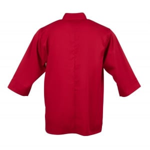 Unisex Red Kitchen Jacket - Size XL - Chef Works - Fourniresto