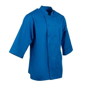 Küchenjacke Unisex Blau - Größe XXL - Chef Works - Fourniresto