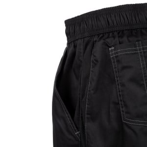 Pantalon De Cuisine Mixte Baggy Noir - Taille L - Chef Works - Fourniresto