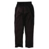 Kochhose Unisex Baggy Schwarz - Größe M - Chef Works - Fourniresto