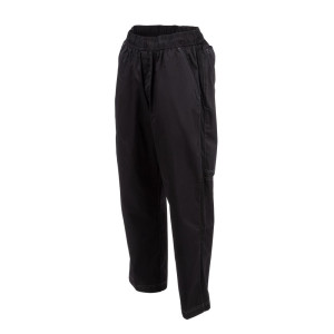 Kochhose Unisex Baggy Schwarz - Größe M - Chef Works - Fourniresto