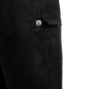 Kochhose Unisex Fit Cargo Schwarz - Größe XL - Chef Works - Fourniresto