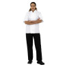 White Short Sleeve Boston Kitchen Jacket - Size XL - Whites Chefs Clothing - Fourniresto