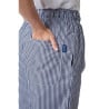 Küchenhose Mixte Vegas mit kleinen blauen und weißen Karos - Größe S - Whites Chefs Clothing - Fourniresto