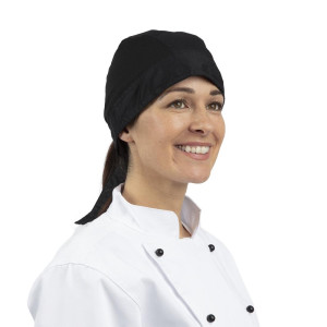 Black Bandana - One Size - Whites Chefs Clothing - Fourniresto