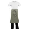 Tablier de Serveur Olive en Polycoton 1000 x 700 mm - Whites Chefs Clothing - Fourniresto