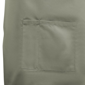 Kellnerschürze Olive aus 100% Polycotton 1000 x 700 mm - Whites Chefs Clothing - Fourniresto