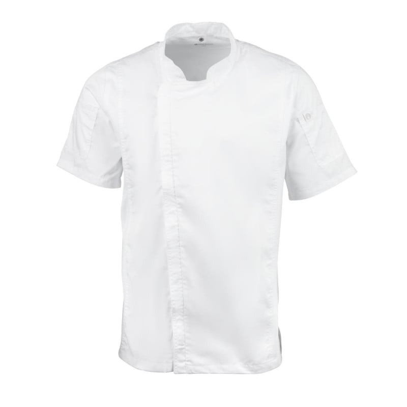 Veste de Cuisine Mixte Blanche Urban Springfield - Taille S - Chef Works - Fourniresto