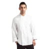 Veste de Cuisine Mixte Blanche à Manches Longues Calgary - Taille XXL - Chef Works - Fourniresto