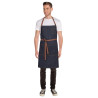 Indigo Memphis Bib Apron in Cotton 760 x 865 mm - Chef Works - Fourniresto