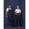 Kellnerschürze aus blauem Denim mit 100% Baumwollgürtel 1000 x 700 mm - Whites Chefs Clothing - Fourniresto