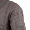 Veste de Cuisine Mixte à Fermeture Eclair Gris Graphite Hartford - Taille XL - Chef Works - Fourniresto