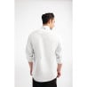 Veste de Cuisine Mixte à Fermeture Eclair Blanche Hartford - Taille S - Chef Works - Fourniresto