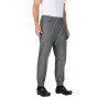 Pantalon de Cuisine Jogger à Fines Rayures Noires et Blanches - Taille XL - Chef Works - Fourniresto