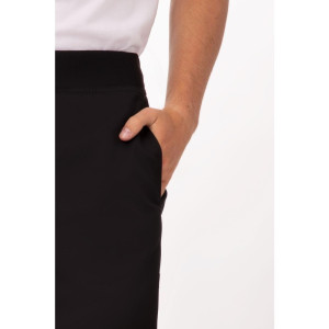 Black Slim Fit Pants for Men - Size M - Chef Works - Fourniresto