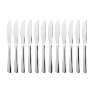 Dessert Knife Clifton In Stainless Steel - Set of 12 - Olympia - Fourniresto