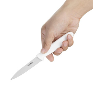 Küchenmesser Weiß Klinge 7,5 cm - Hygiplas - Fourniresto