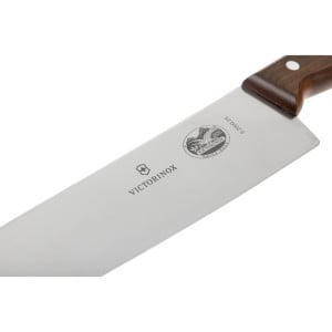 Kochmesser mit Holzgriff Klinge 25,5 cm - Victorinox - Fourniresto