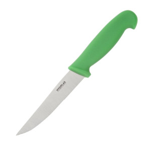 Gemüsemesser Grün Wellenschliff 10 cm - Hygiplas - Fourniresto