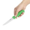 Gemüsemesser Grün Wellenschliff 10 cm - Hygiplas - Fourniresto