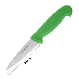 Küchenmesser Grün Klinge 9 cm - Hygiplas - Fourniresto