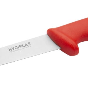 Rotes Filetiermesser Klinge 15 cm - Hygiplas - Fourniresto