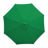 Parasol Vert Rond Ø 2,5 M - Bolero - Fourniresto