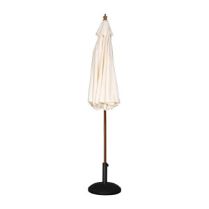 Parasol Cream Round Ø 2.5 M - Bolero - Fourniresto