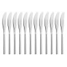 Napoli Stainless Steel Table Knife 233 L - Set of 12 - Olympia - Fourniresto