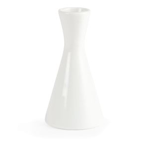 Vase Bouteille Blanc 140 Mm - Lot De 6 - Olympia - Fourniresto