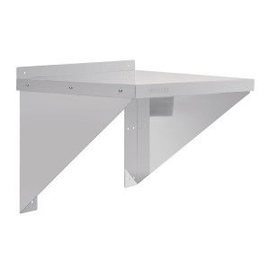 Stainless Steel Shelf For Microwave 560 X 460 Mm - Vogue - Fourniresto