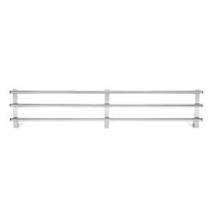 Wall-mounted Tubular Stainless Steel Shelf 1500 mm - Vogue - Fourniresto