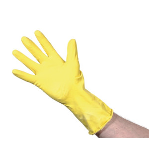 Gants Multi-Usages Jaunes Taille L - Jantex - Fourniresto