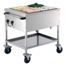 Chariot à Bain-Marie - 2 GN 1/1