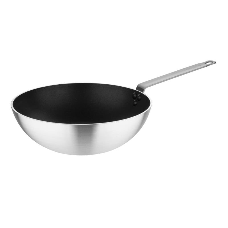 Non-stick Teflon Platinum Wok Ø 300 mm - Vogue - Fourniresto