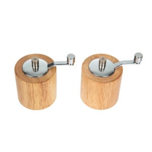 Salt and Pepper Mills Light Wood - Olympia - Fourniresto