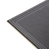 Brown Faux Leather Table Mat 300 x 400 mm - Olympia - Fourniresto