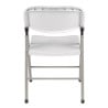 Folding Chairs White And Grey - Set Of 2 - Bolero - Fourniresto