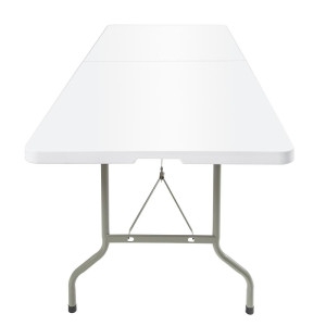 Table Pliable Au Centre Blanche 2430 Mm - Bolero - Fourniresto